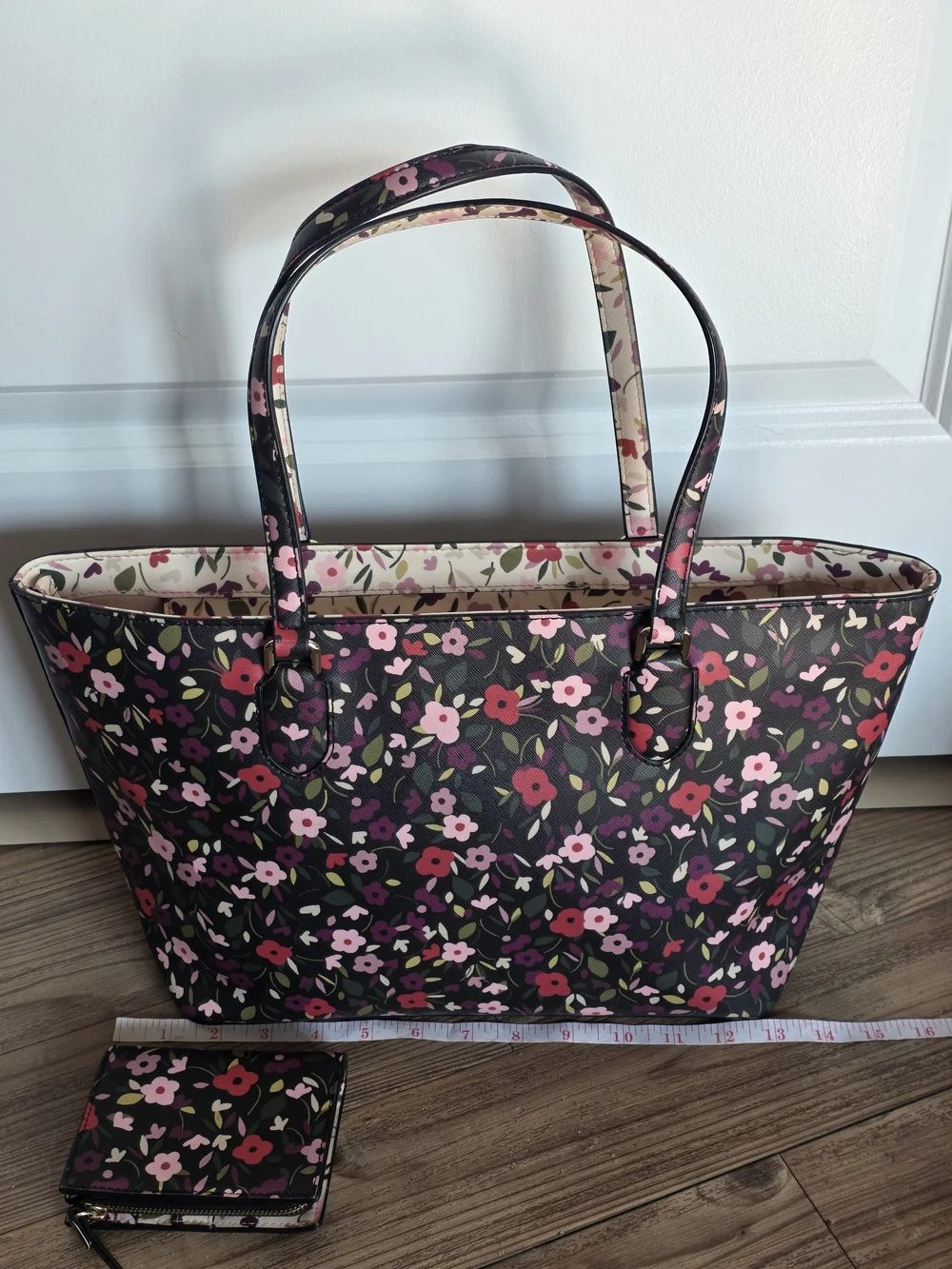 Kate Spade Laurel Way Boho Floral Dally Tote + Wallet
